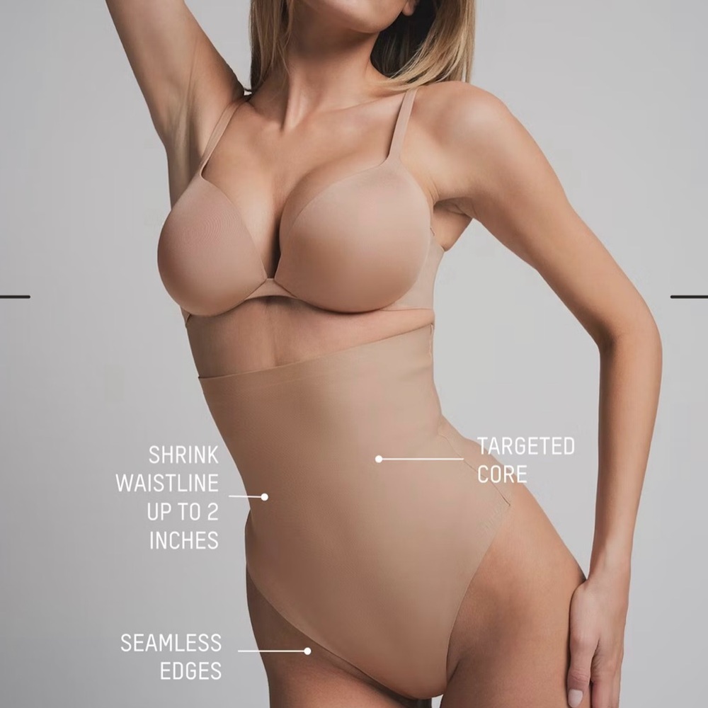 Skims Seamless High Waisted Thong Shape-wear Size Medium NWT